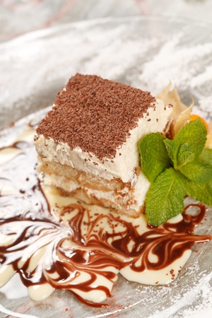 Italian dessert の写真素材