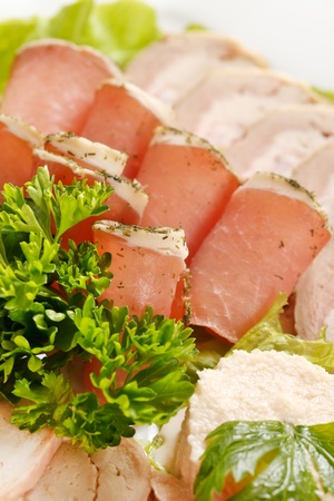 appetizer from meatの写真素材