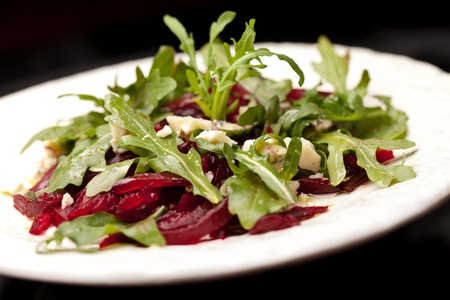 salad with beetの写真素材