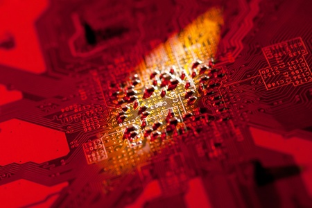 circuit boardの写真素材