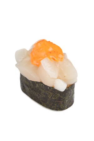 sushi on the whiteの写真素材