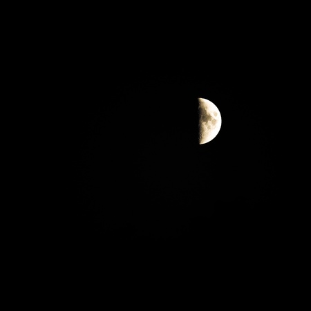photo of moonの写真素材