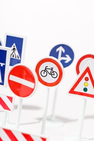 road signs の写真素材