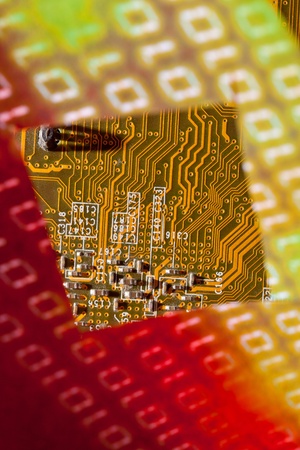 circuit boardの写真素材