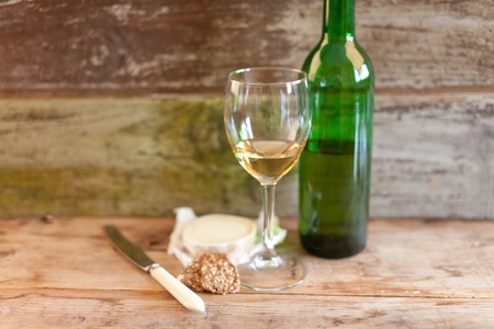 white wineの写真素材