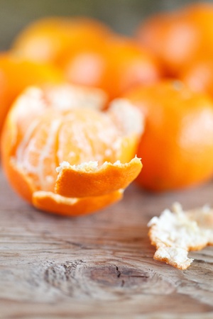 fresh tangerinesの写真素材