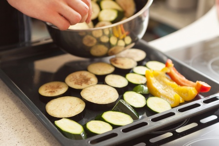 roasted vegetablesの写真素材