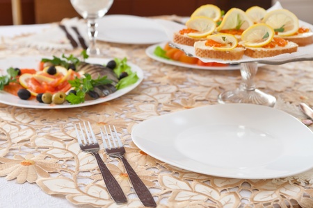 Wedding table setting の写真素材