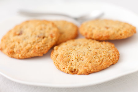 cookies on the plate