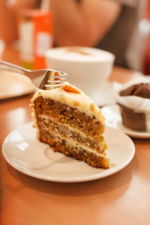 carrot cake の写真素材