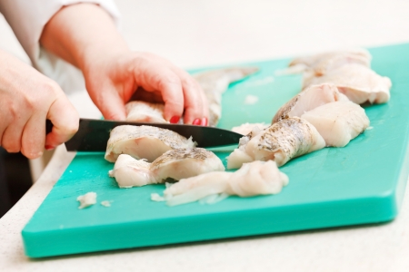 chef at workの写真素材