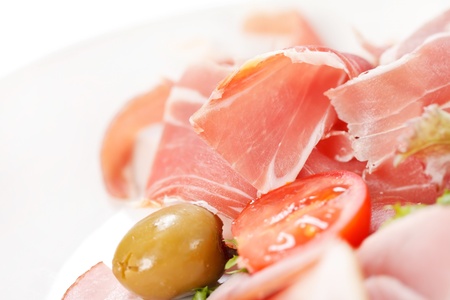 appetizer from meatの写真素材