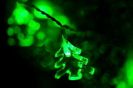 Light christmas tree の写真素材