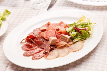 appetizer from meat の写真素材