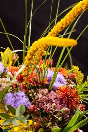bouquet of colorful flowers の写真素材