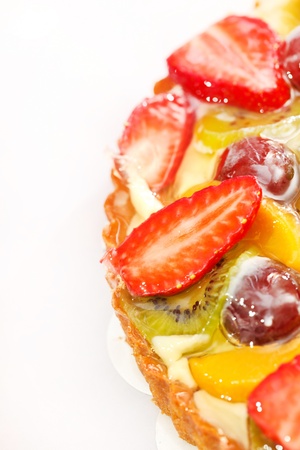 fruit tartの写真素材
