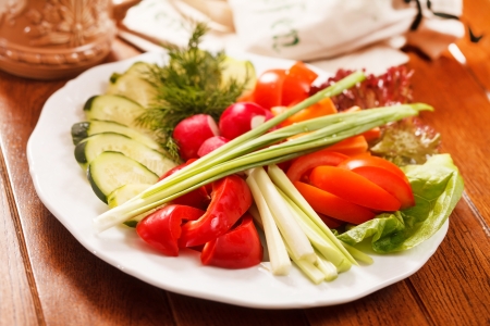 fresh vegetablesの写真素材