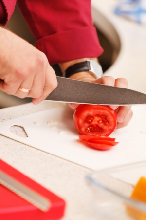 chef at workの写真素材