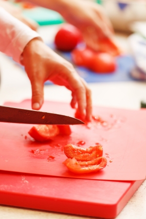 chef at workの写真素材