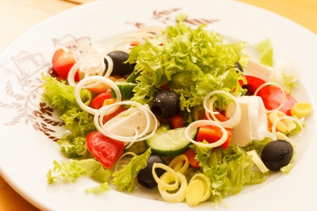 Greek salad の写真素材
