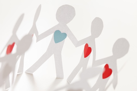 paper man teamの写真素材