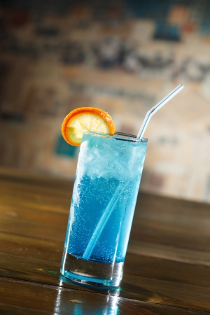 cocktail in the barの写真素材