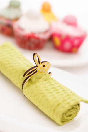 Easter tableの写真素材