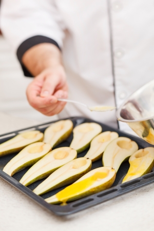 chef at workの写真素材