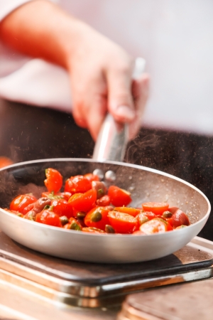 chef at work の写真素材