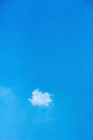 blue sky with clouds の写真素材