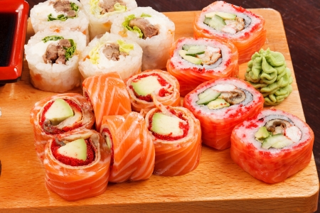 tasty sushiの写真素材