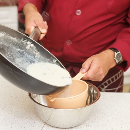 chef at workの写真素材