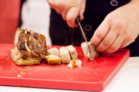 chef at workの写真素材