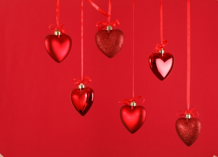 red heartの写真素材