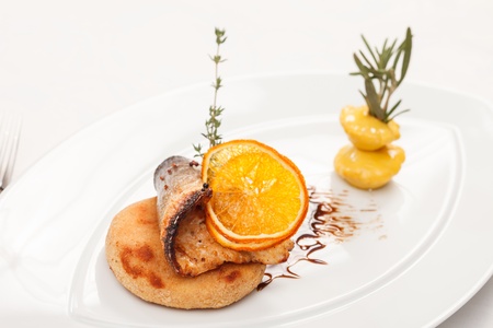 tasty fishの写真素材