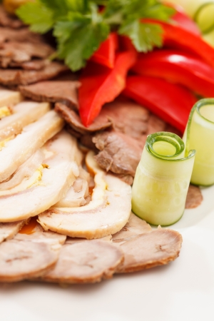 Meat appetizerの写真素材