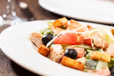 Ceasar saladの写真素材