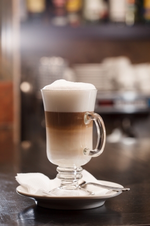 Latte macchiatoの写真素材