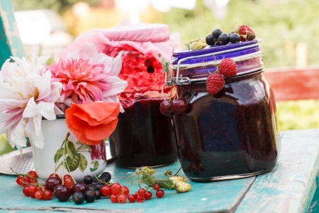 Berry jamの写真素材