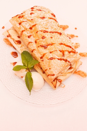 apple strudelの写真素材