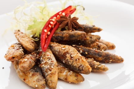 fish appetizerの写真素材