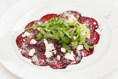 beef carpaccioの写真素材