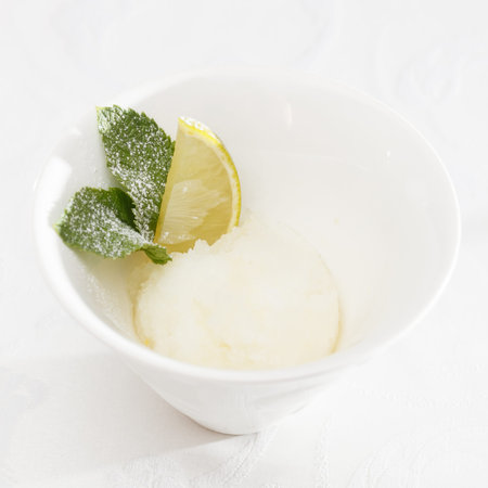 lime sorbetの写真素材