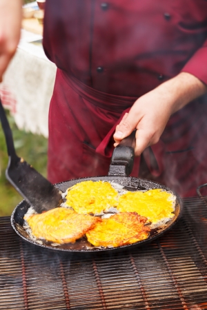 pumpkin pancakesの写真素材