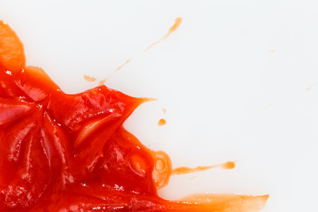 ketchup stainの写真素材