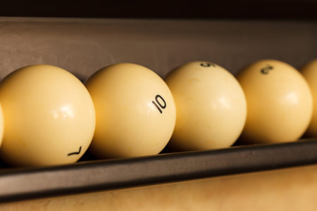 billiard balls