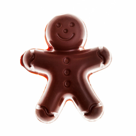 christmas chocolate manの写真素材