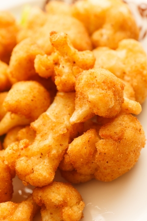 fried cauliflowerの写真素材