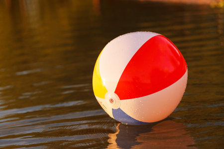 ball on the beach