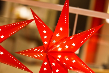 Christmas starsの写真素材